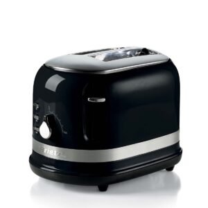 Torradeira Elétrica Ariete 149 Moderna Preta p/ 2 Fatias 6 Níveis de Tostagem 750W - 127V