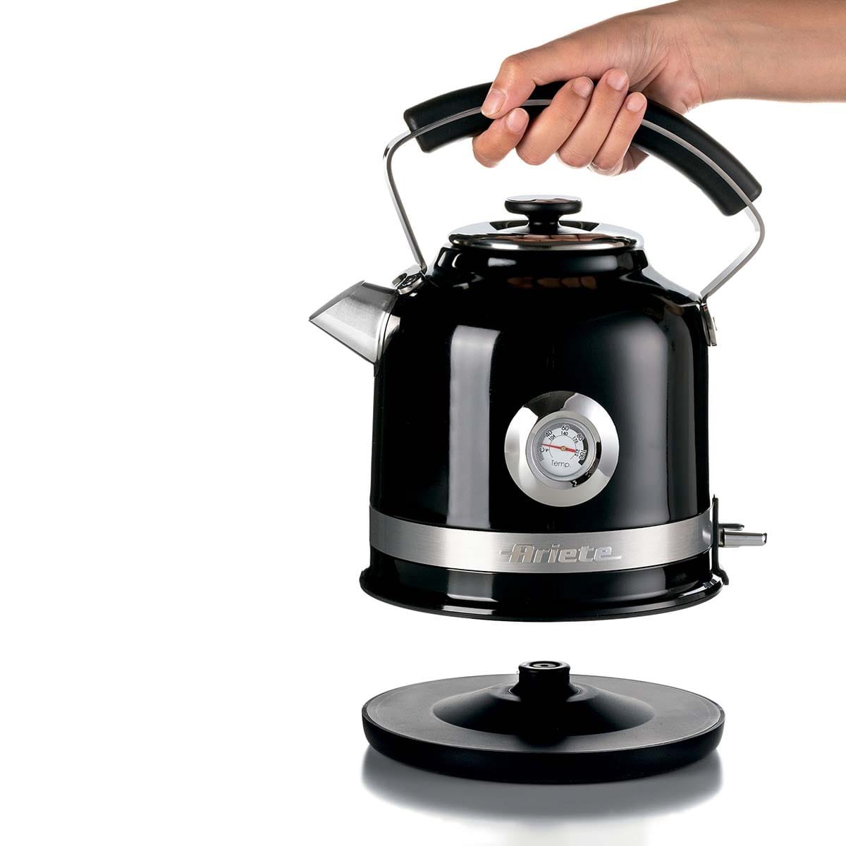 Chaleira Elétrica Ariete 2854 Moderna Preta 1,7L Base 360 Graus - Imagem 5