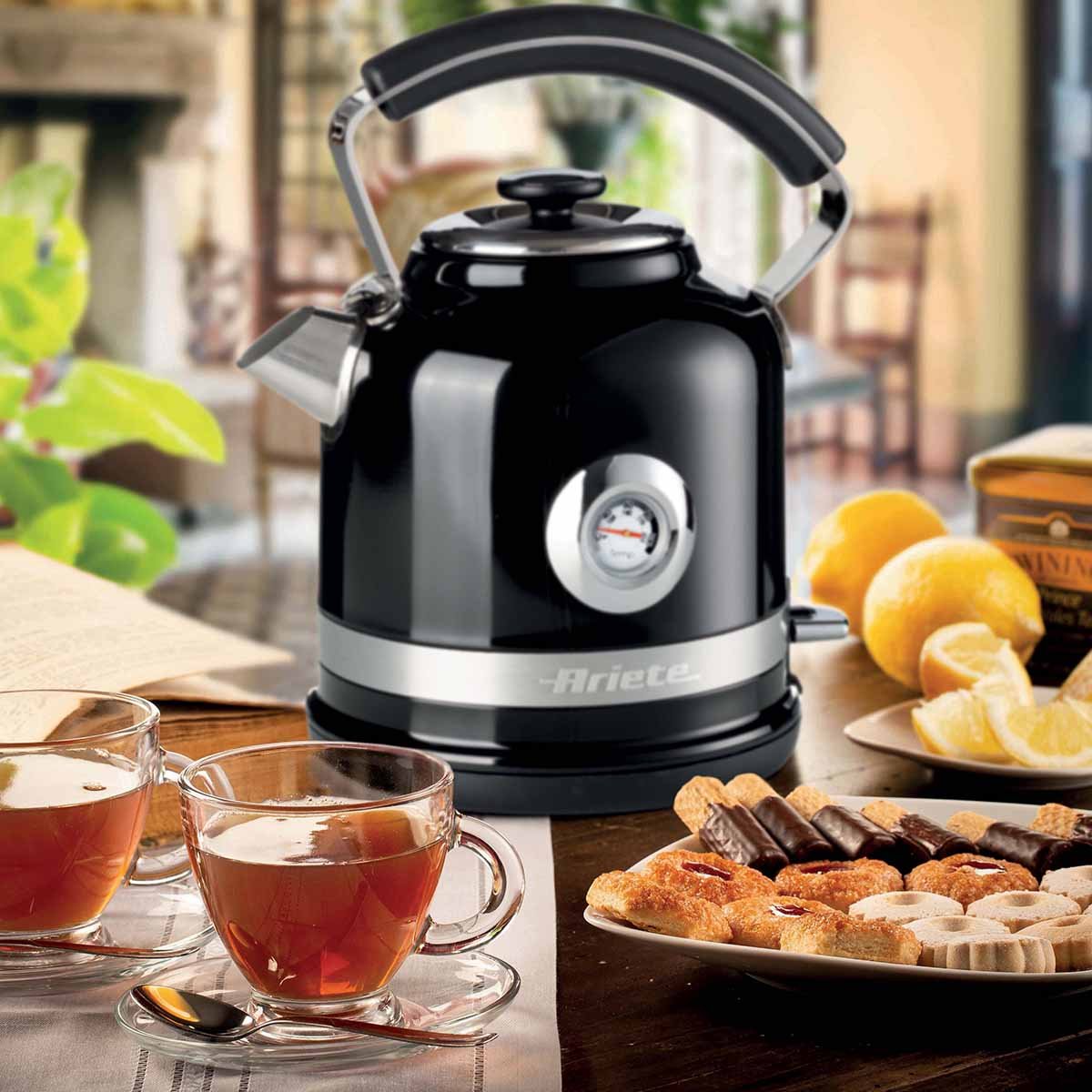 Chaleira Elétrica Ariete 2854 Moderna Preta 1,7L Base 360 Graus - Imagem 9