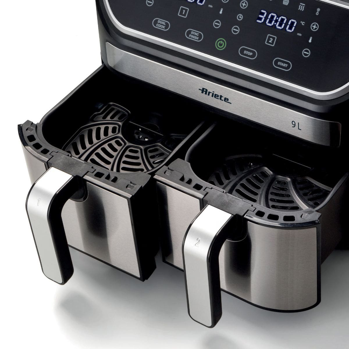 Fritadeira Air Fryer Dual 9L Metal Ariete 4625 com Cesto Duplo (4,5L x 2) - Imagem 2
