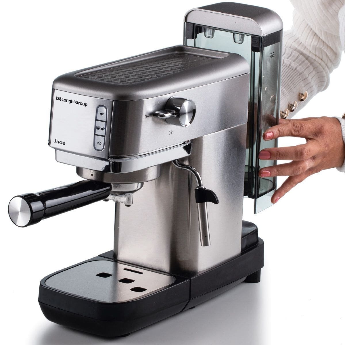 Máquina de Café Espresso Manual Ariete 1380 Jade Metal 19bar Compacta - Imagem 5