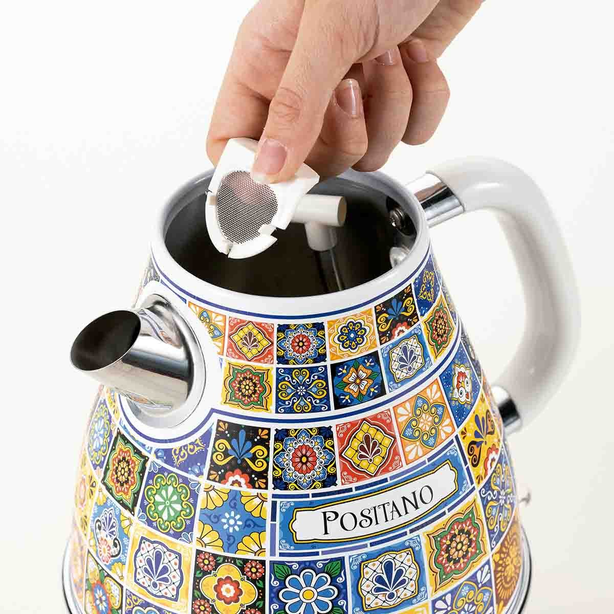 Chaleira Elétrica Ariete 2869 Positano 1,7L Base 360 Graus - Imagem 5